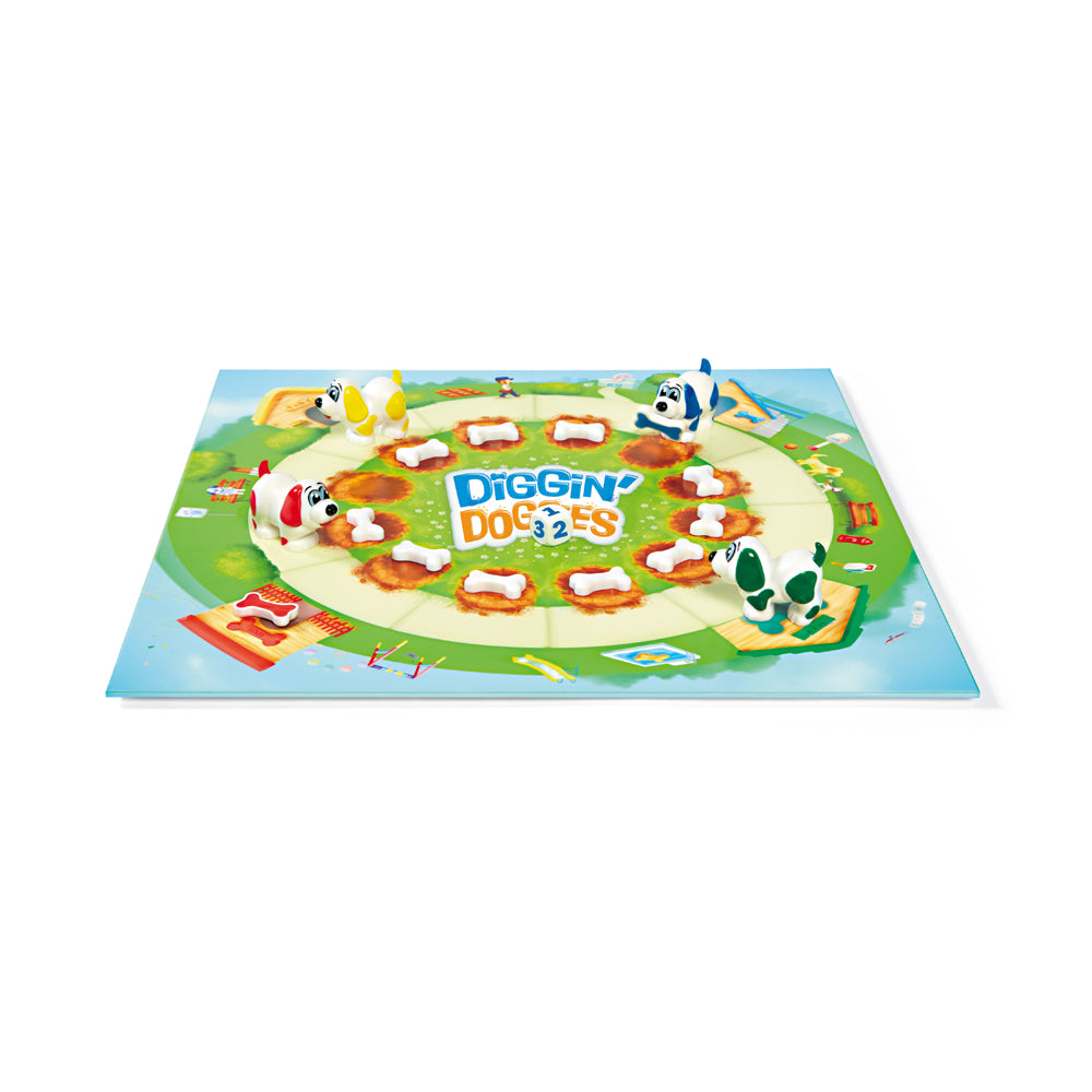 Alternative view of Diggin' Doggies Magnetic Bone-Collecting Board Game