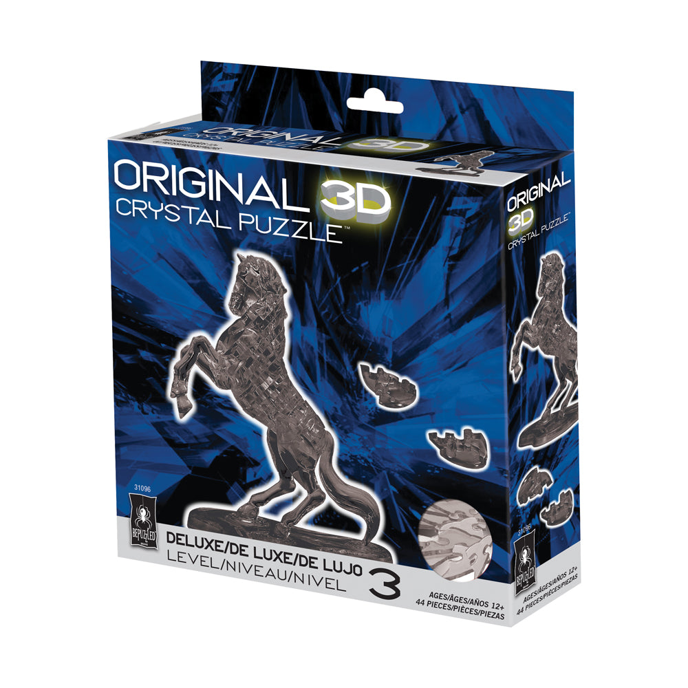 Alternative view of BePuzzled 3D Crystal Stallion Puzzle - 44 pcs