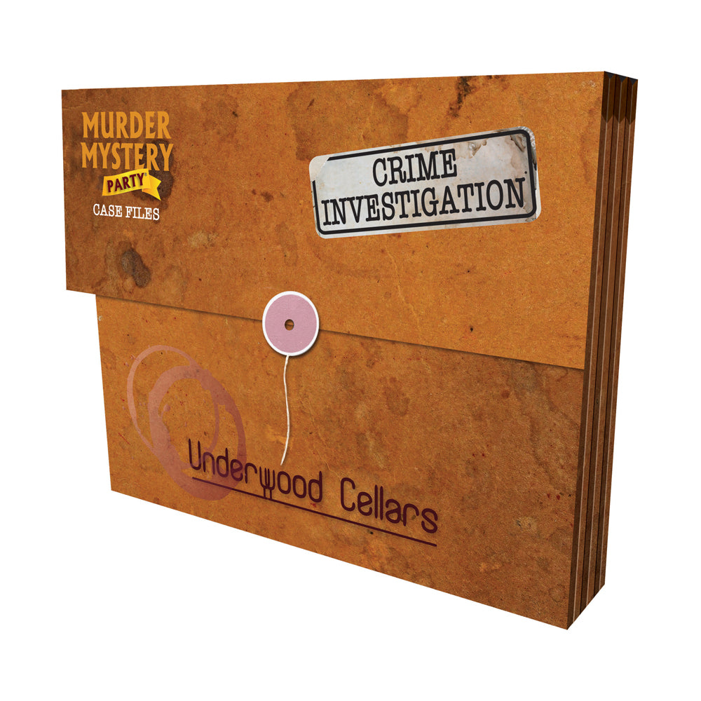Murder Mystery Party Case Files: Underwood Cellars Interactive Detective Game - Image 2