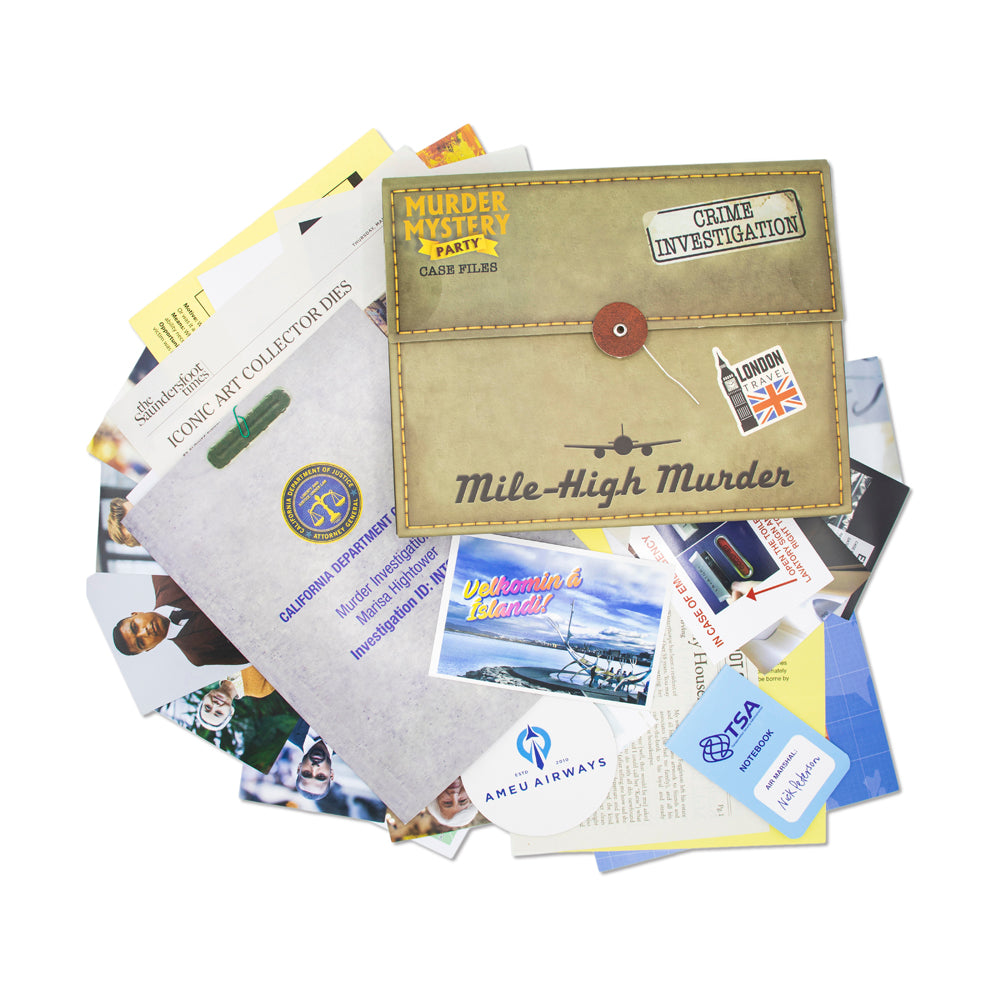 Murder Mystery Party Case Files: Mile-High Murder Interactive Game - Image 3