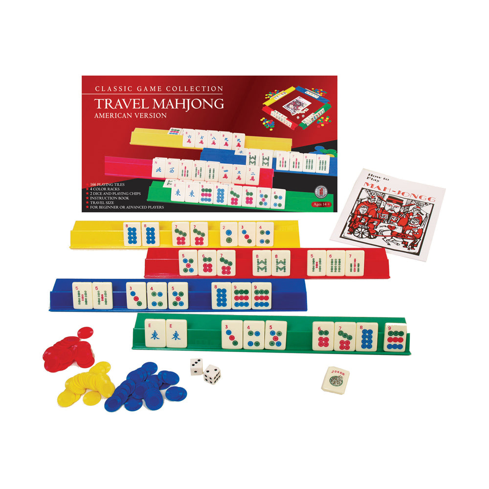 Alternative view of Travel MahJong American Version - Portable Tile Game Set