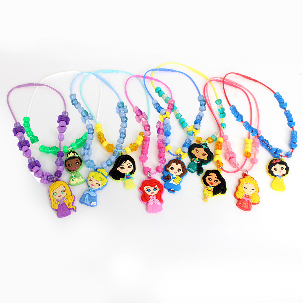 Tara Toy Disney Princess Deluxe Sparkling Necklace Activity Set - Image 3