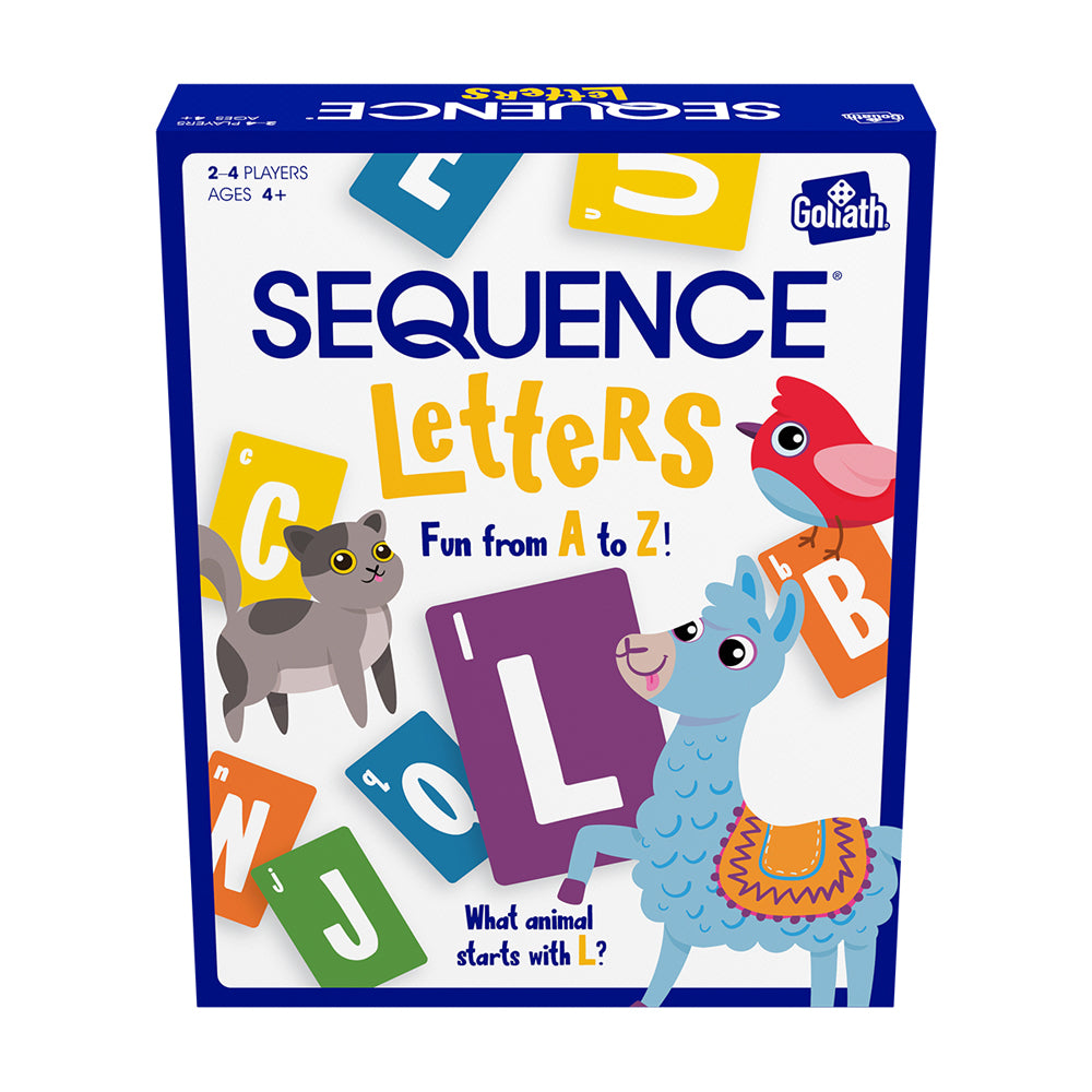 Alternative view of Sequence Letters Educational Board Game by Goliath