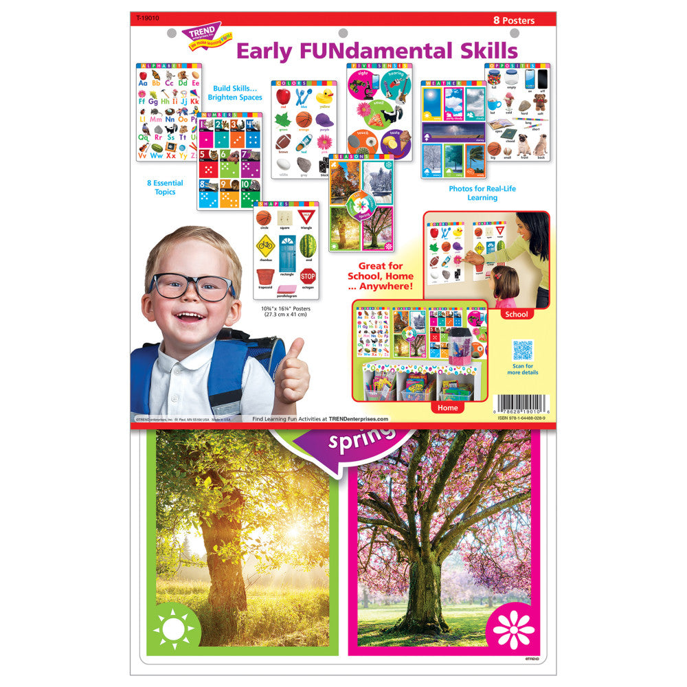 Early FUNdamental Skills Learning Set - Educational Posters for Kids - Image 3