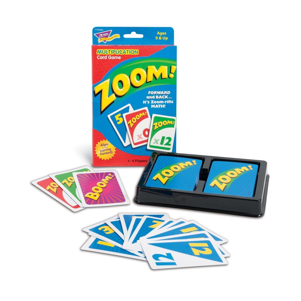 Alternative view of Zoom! Math Mastery Card Game For Kids