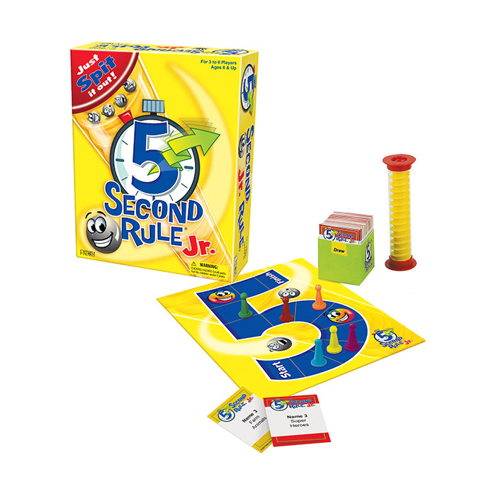 Alternative view of 5 Second Rule Jr. Family Board Game