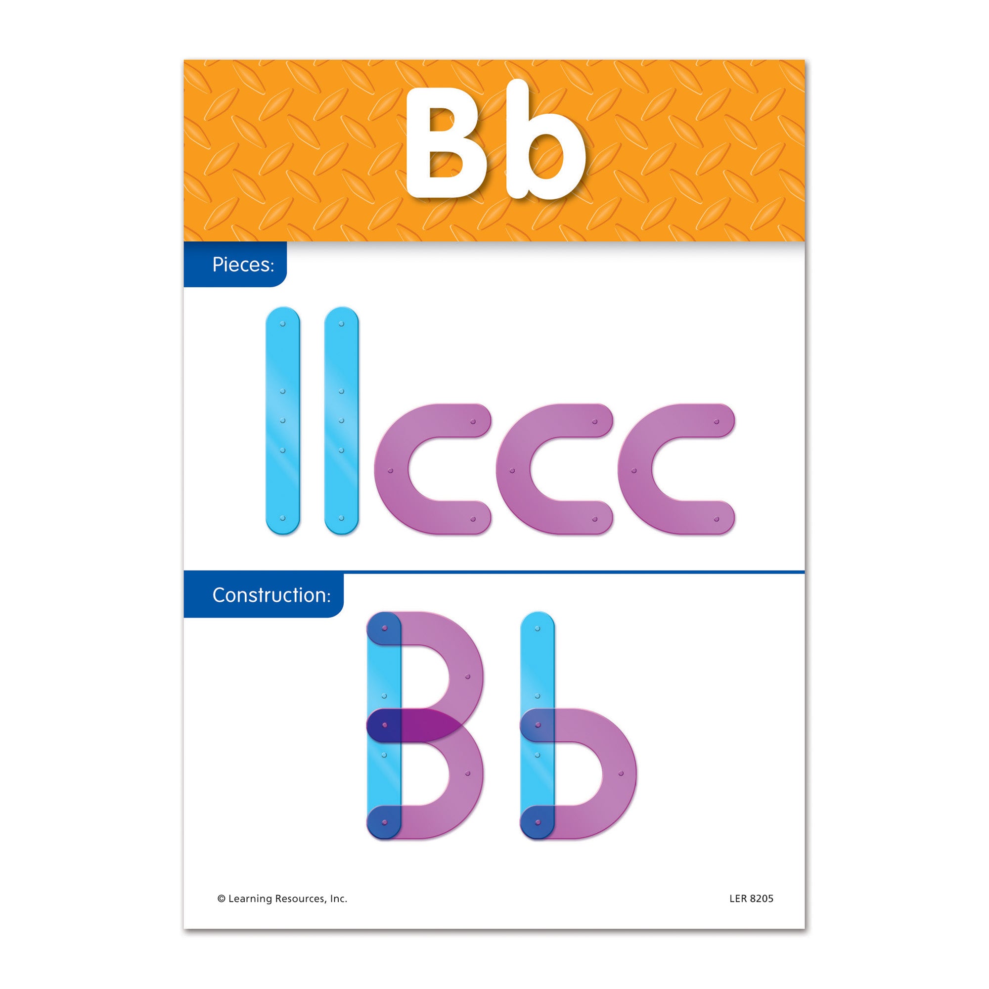 Learning Resources Letter Construction Activity Set - Educational Alphabet Building Toy - Image 3