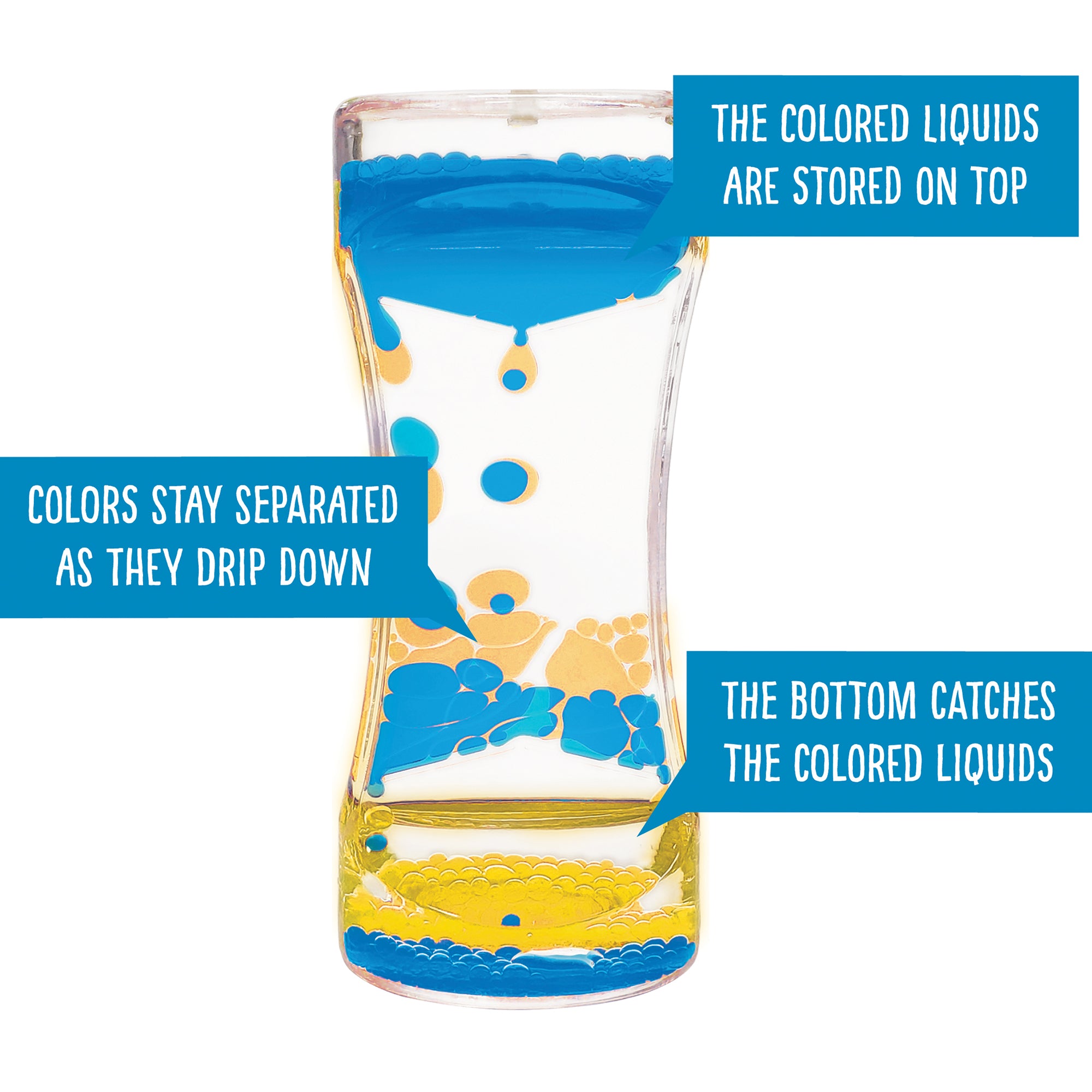 Alternative view of Teacher Created Resources Liquid Motion Bubbler Set - 4 Count - Assorted Colors