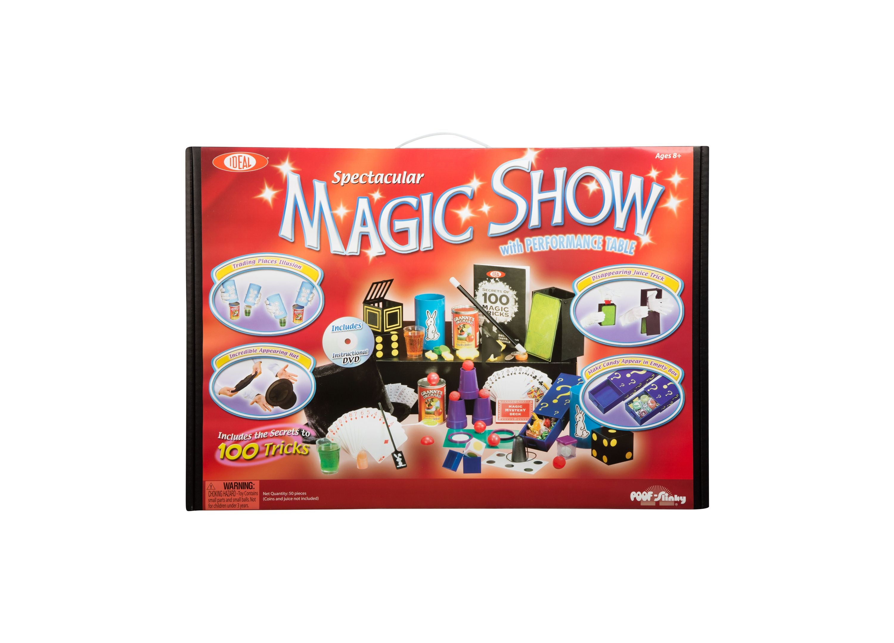 Ideal Magic Spectacular Magic Suitcase 100-Trick Set - Image 7