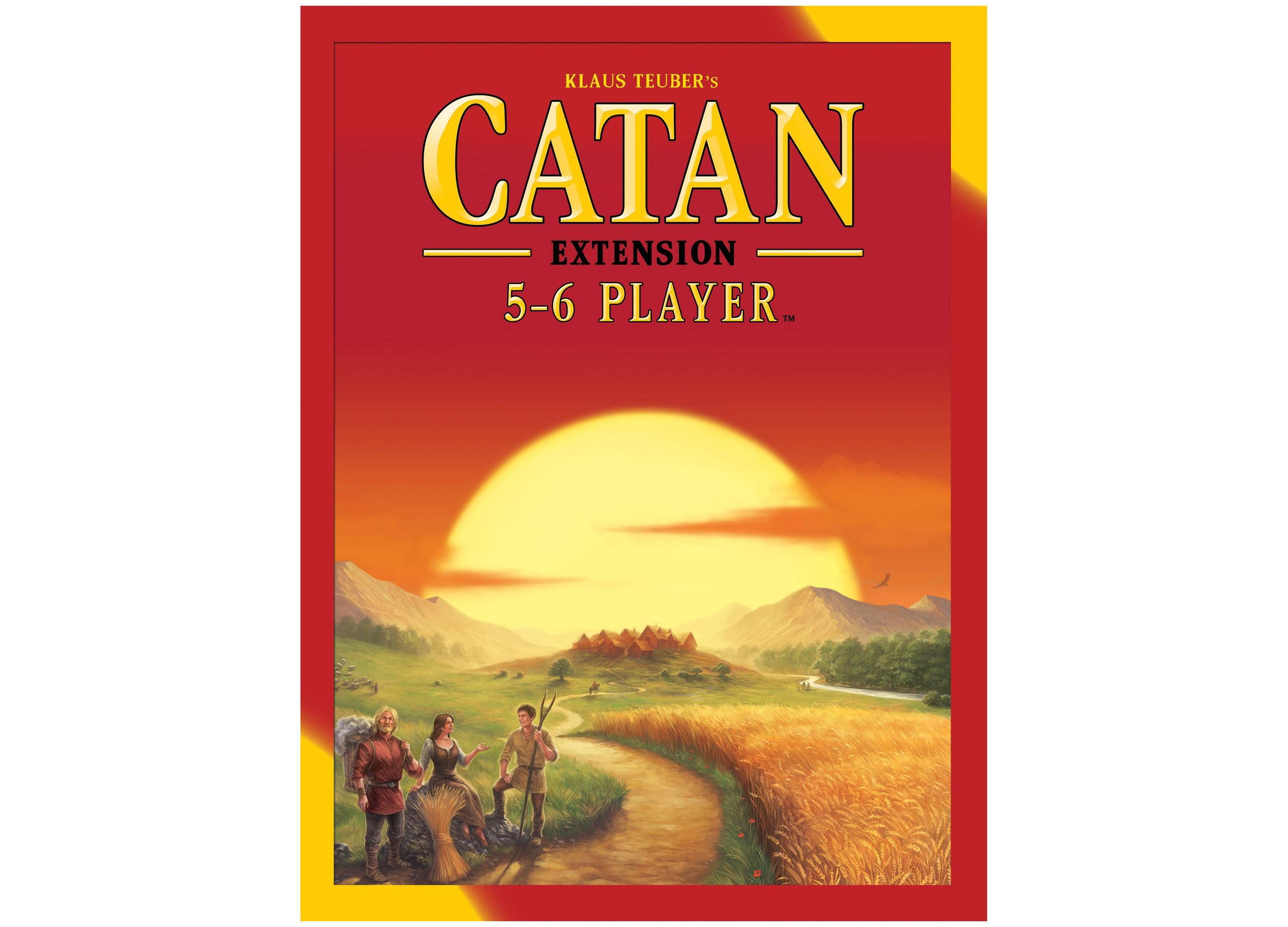 Alternative view of Catan 5-6 Player Extension Board Game Expansion
