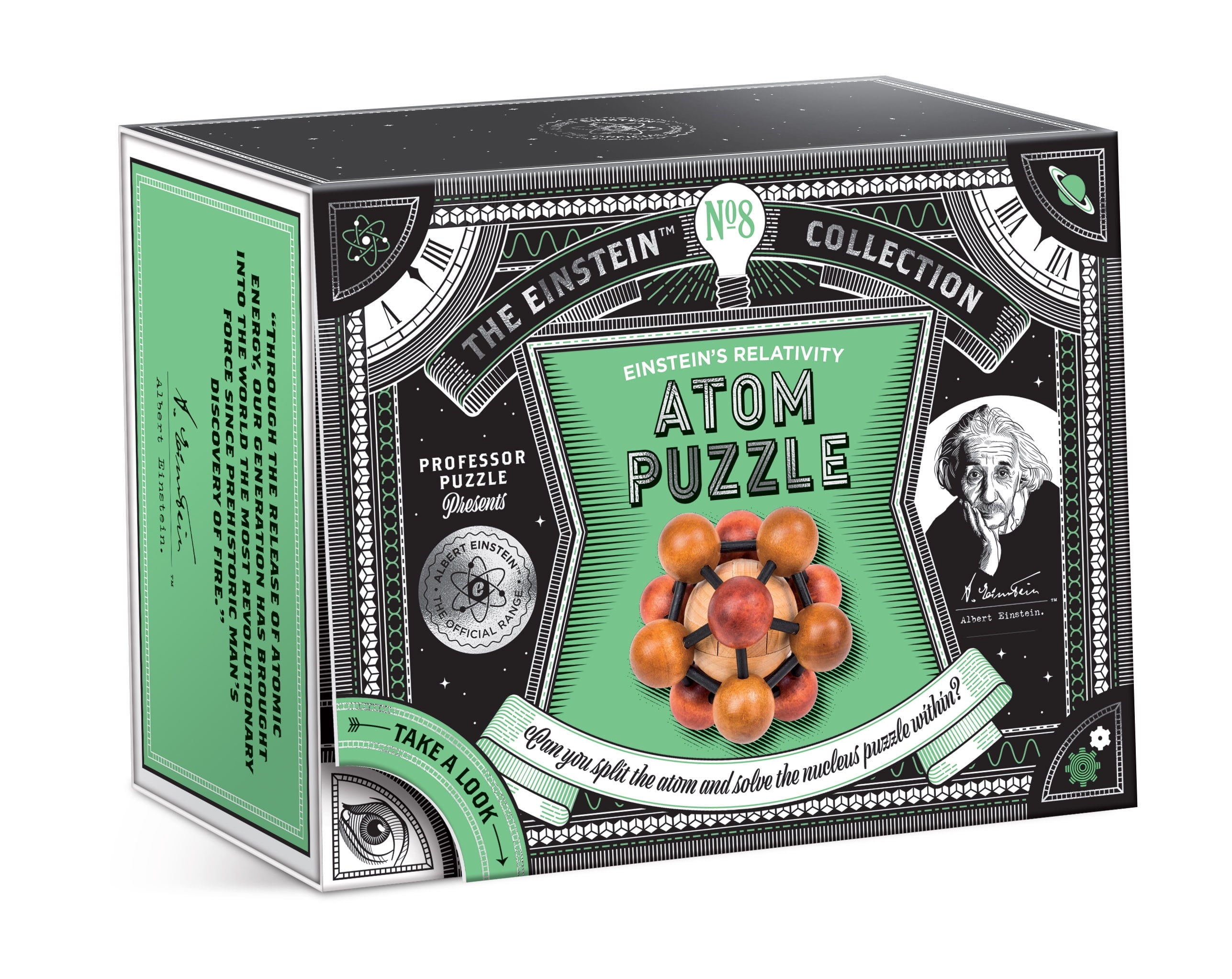 Professor Puzzle Extreme Einstein Atom Wooden Puzzle - Challenge Your Mind - Image 2