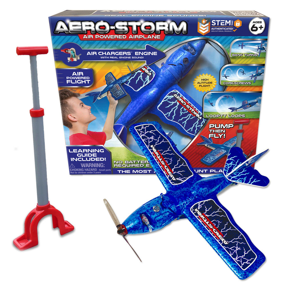 Alternative view of Aero-Storm: Acrobatic Air-Powered Plane for Spirited Sky Adventures
