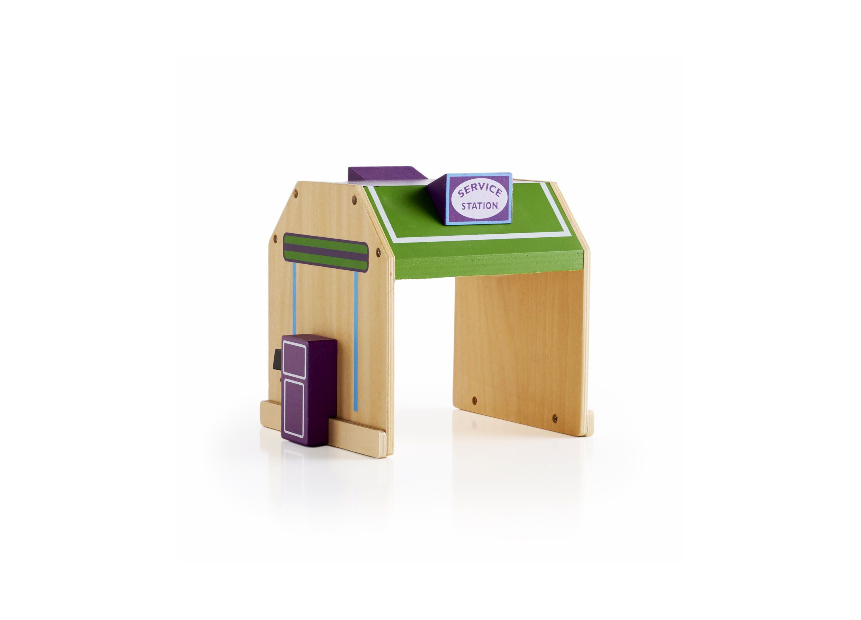 Guidecraft Community Buildings 6-Piece Playset - Plywood - Image 12