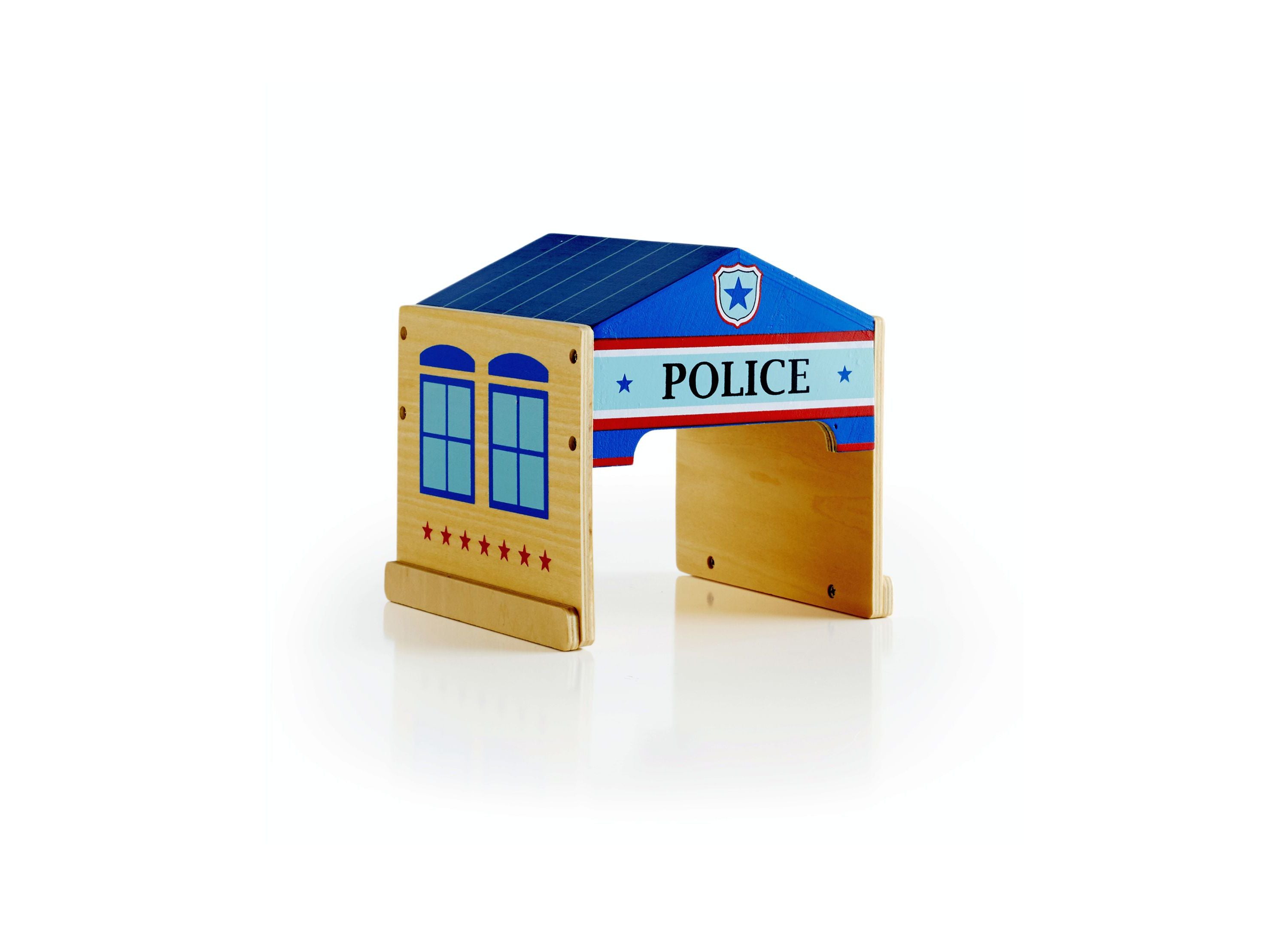 Guidecraft Community Buildings 6-Piece Playset - Plywood - Image 15