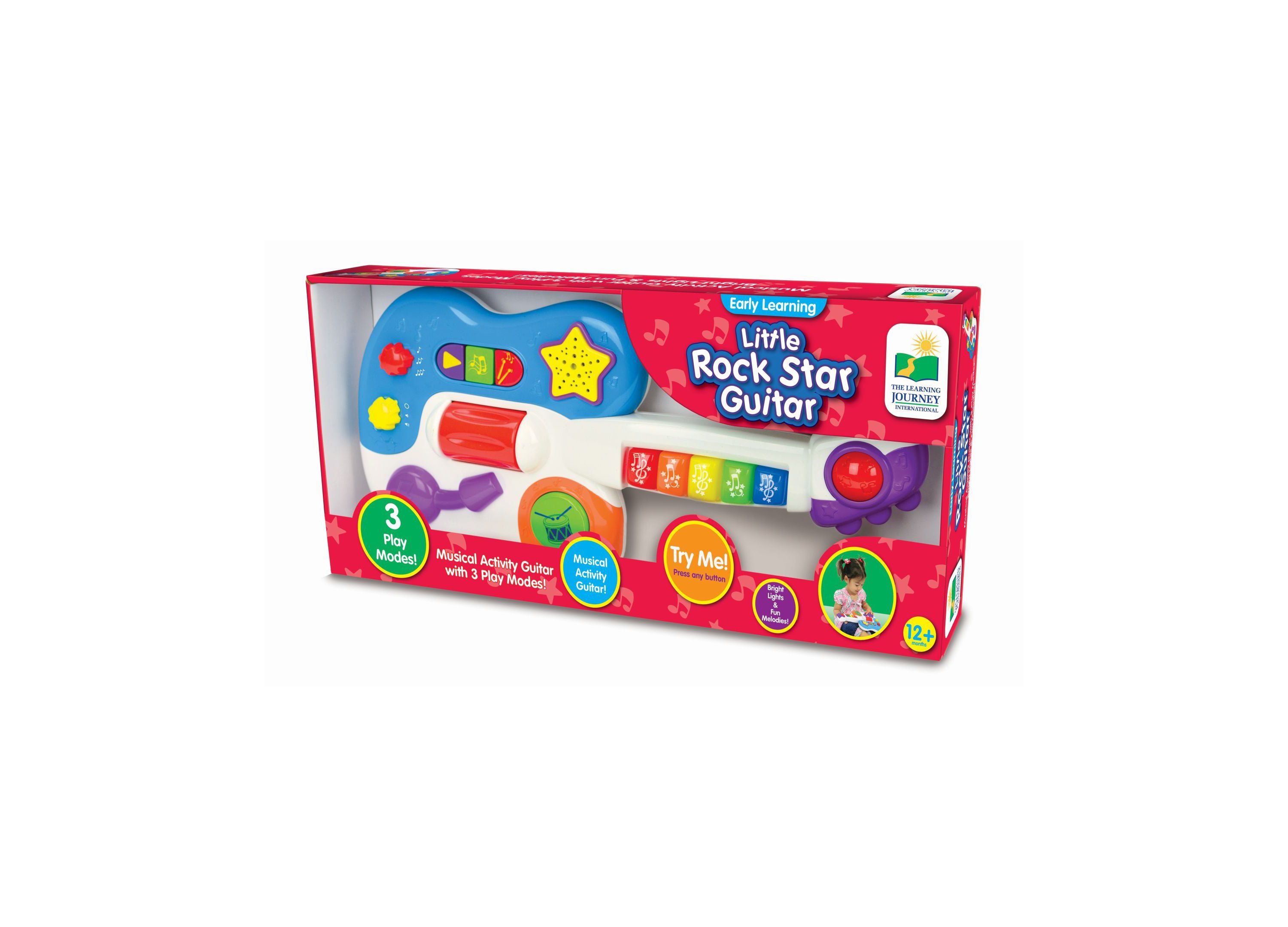 Early Learning Little Rock Star Guitar - Interactive Musical Toy - Image 2