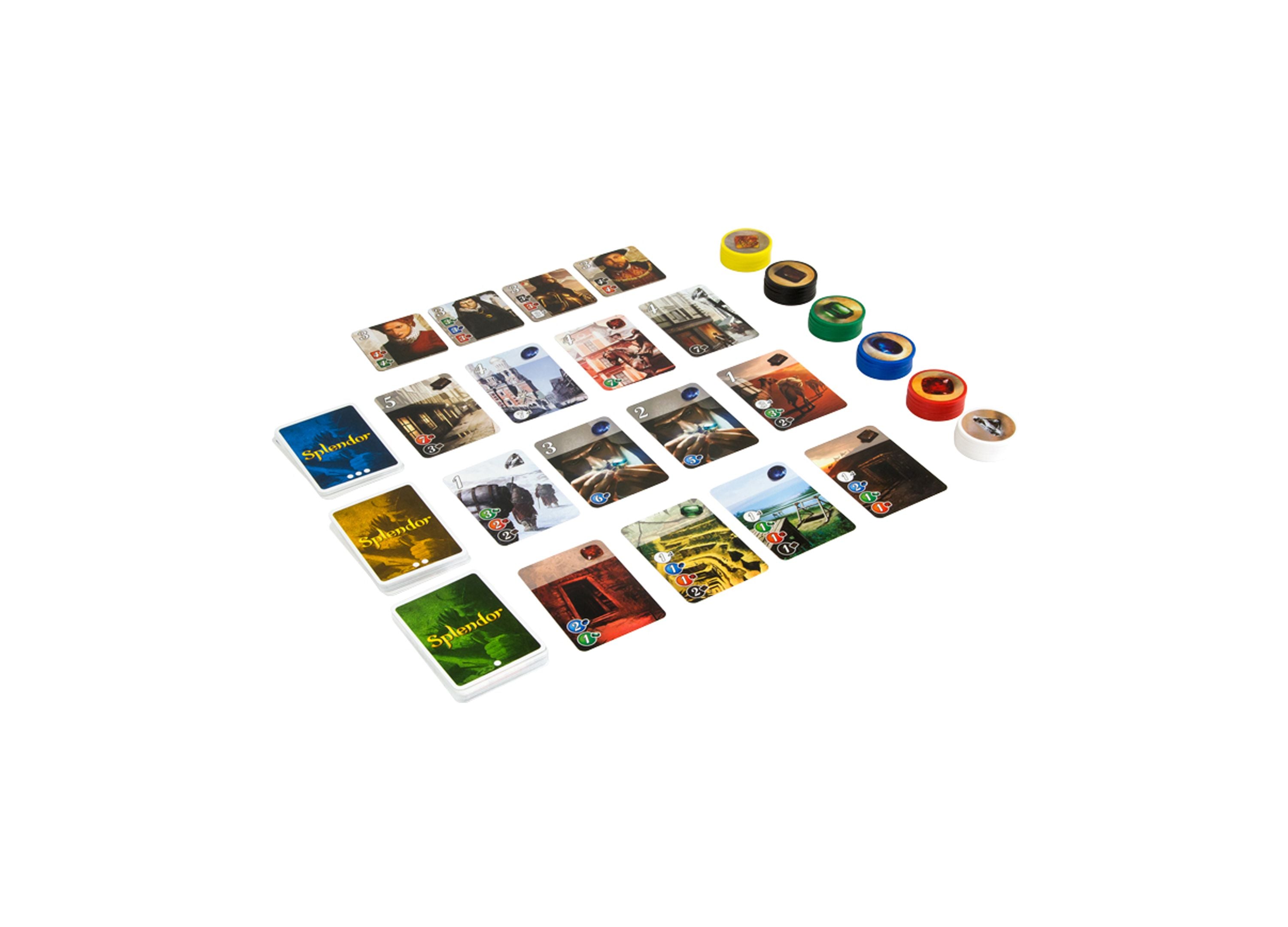 Alternative view of Splendor Strategy Board Game by Space Cowboys