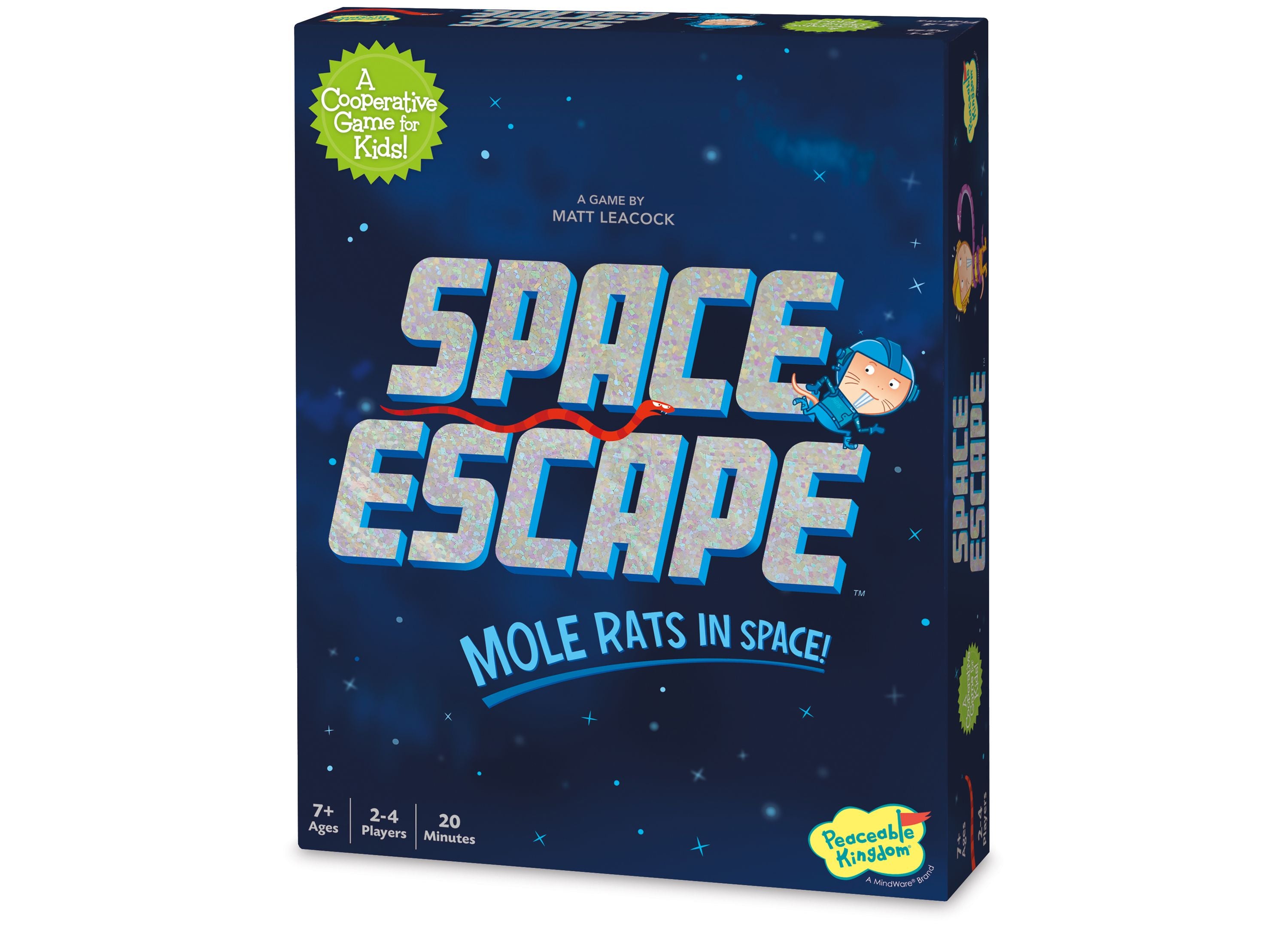 Alternative view of Space Escape Cooperative Strategy Board Game