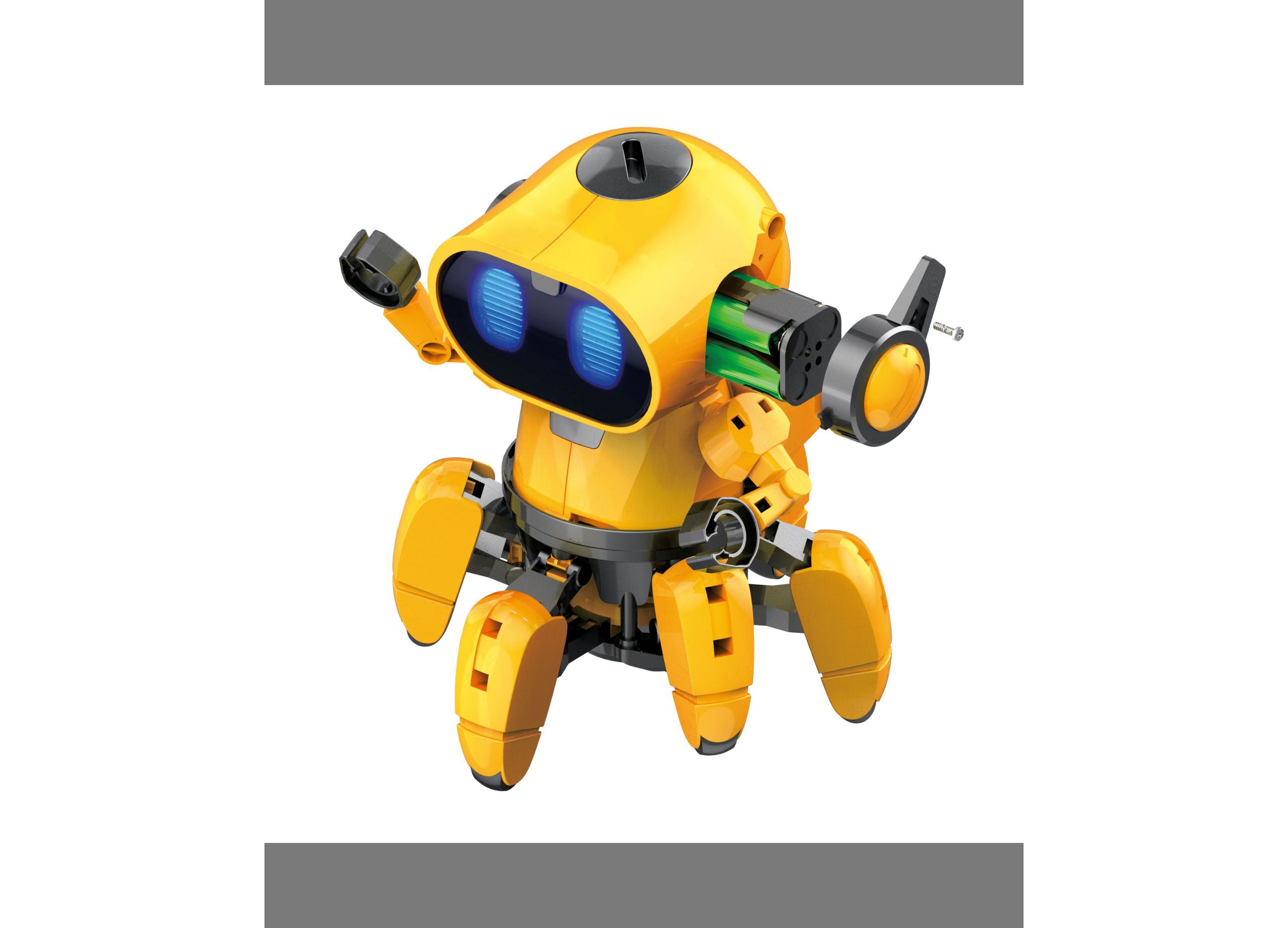 Elenco TEACH TECH Zivko the Robot Kit - Interactive AI Hexiped Robot - Image 4