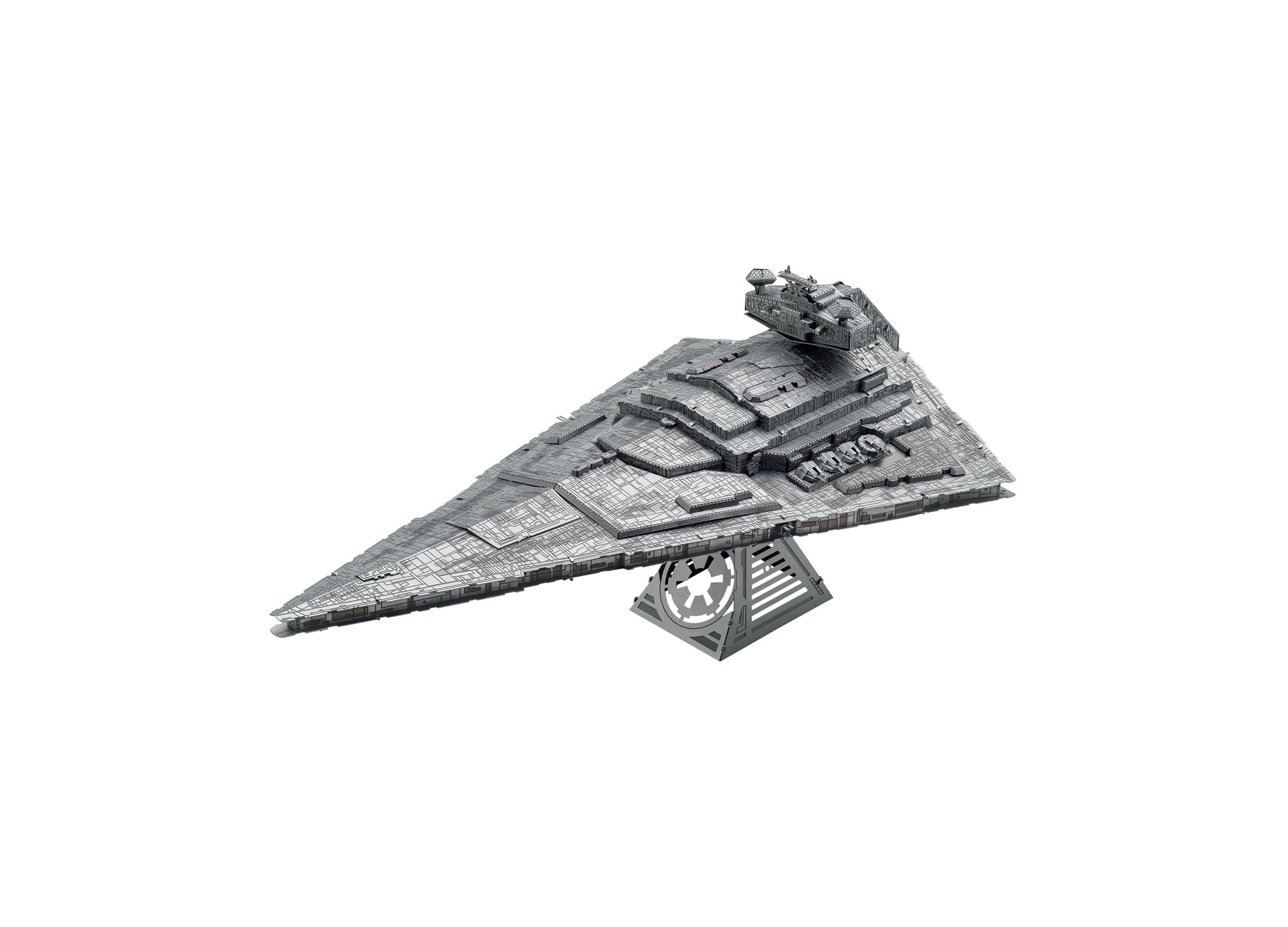 Alternative view of Fascinations Metal Earth ICONX - Star Wars Imperial Star Destroyer 3D Metal Model Kit