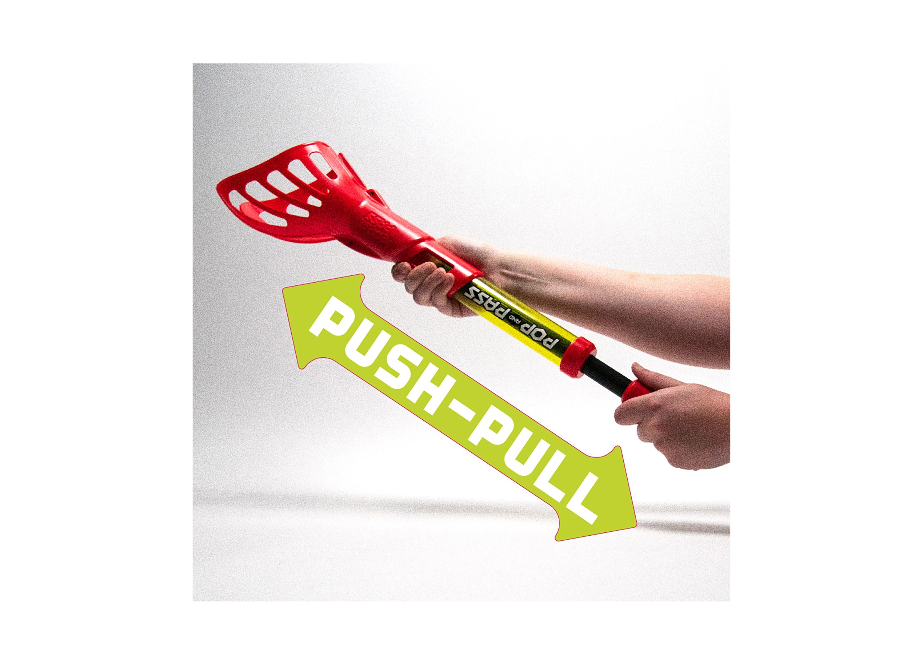 Alternative view of Hog Wild Pop and Pass Outdoor Ball Launch Game