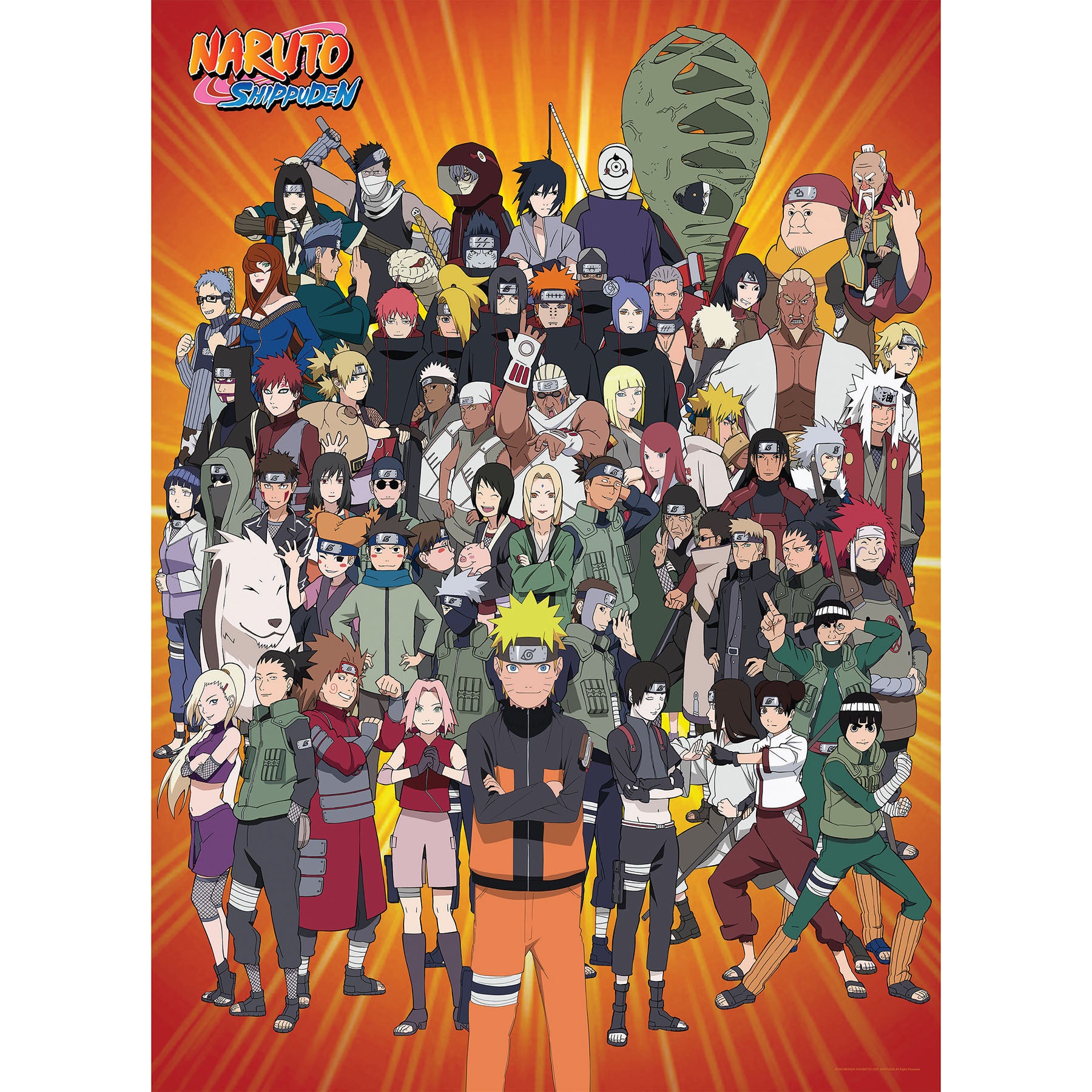 USAopoly Naruto 'Never Forget Your Friends' Jigsaw Puzzle - 1000 pc - Image 5