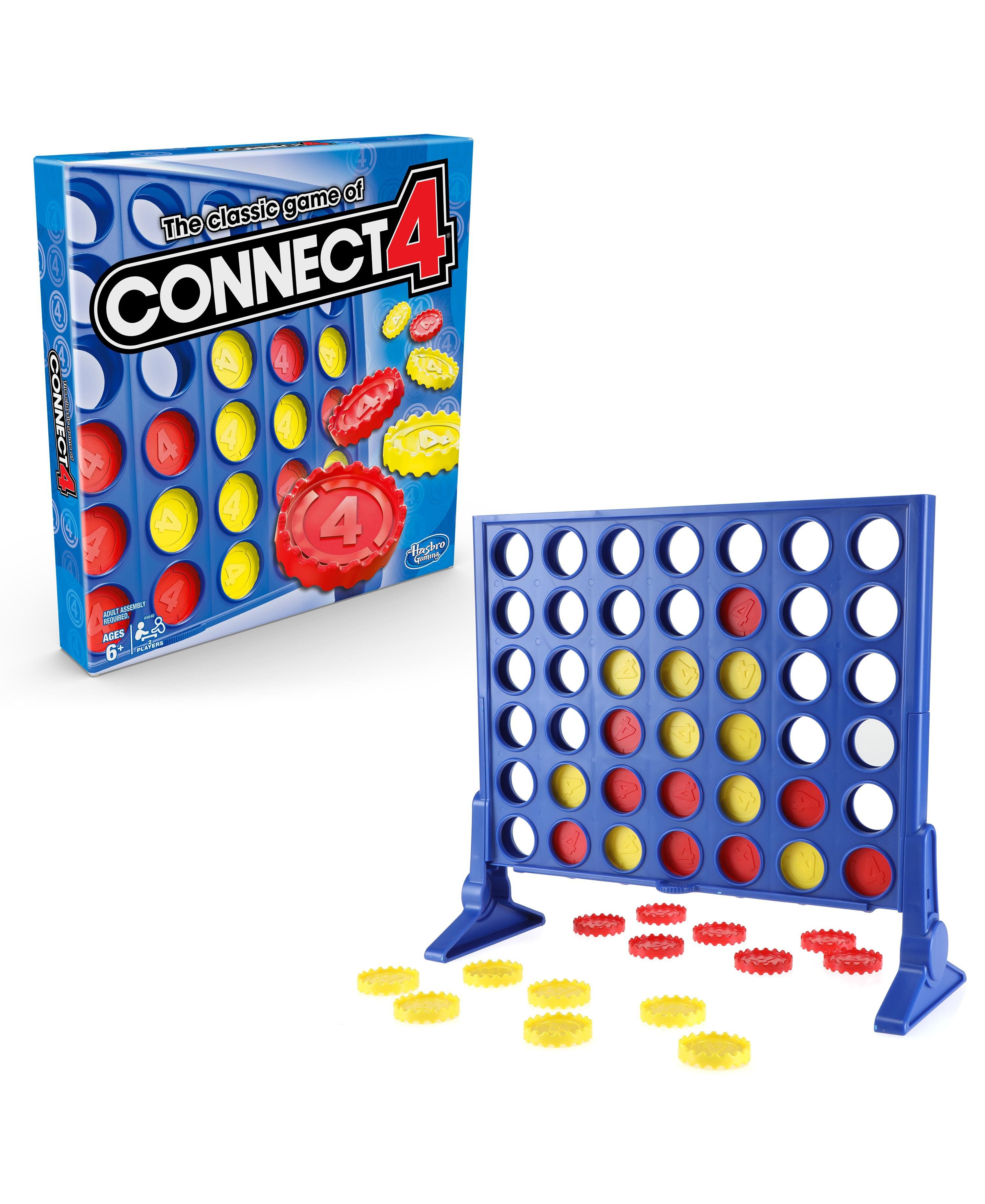 Hasbro Connect 4 Classic Grid Strategy Game - Image 3