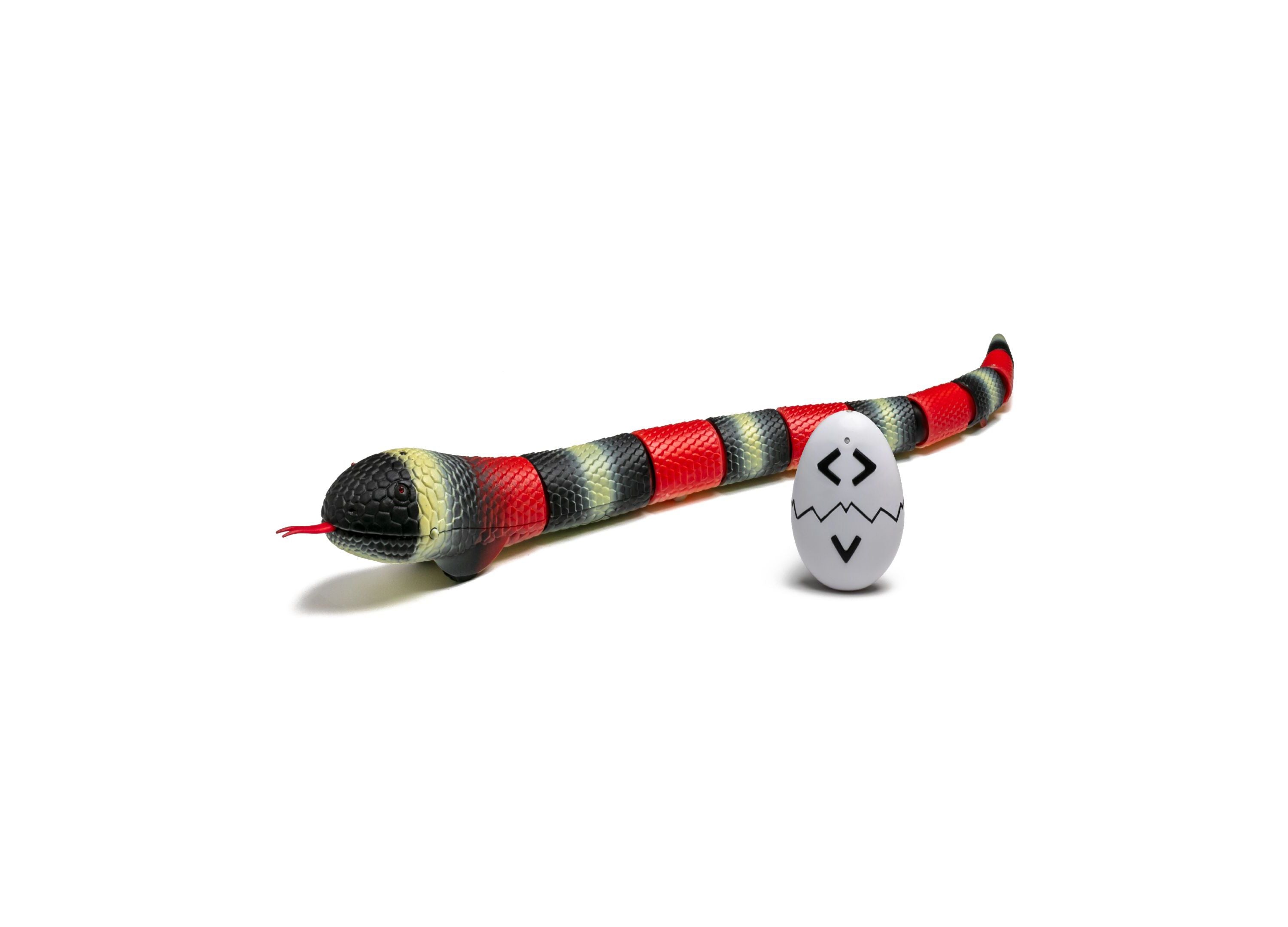 Discovery Kids Remote Control King Snake - Realistic Slithering Motion - Black