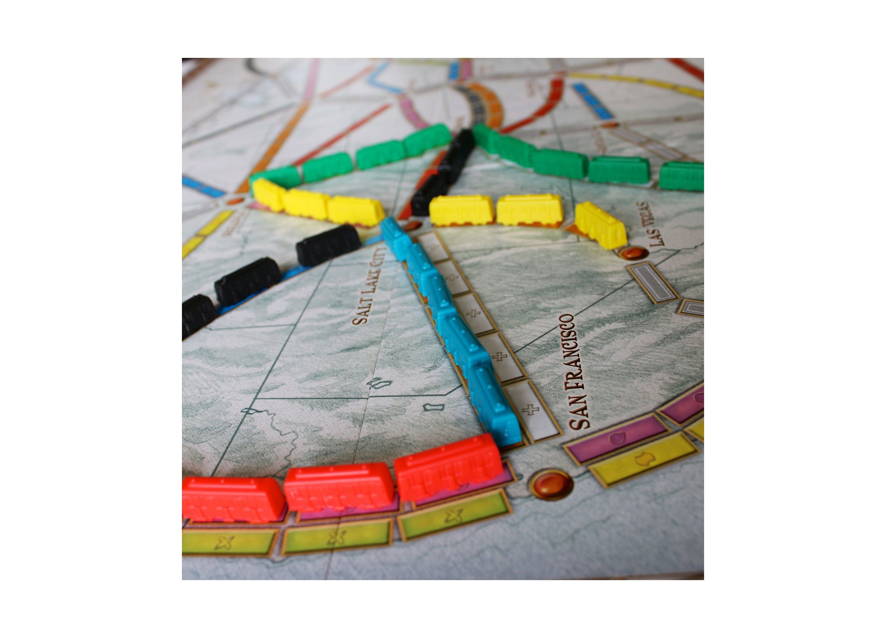 Ticket to Ride North American Adventure Board Game - Image 4