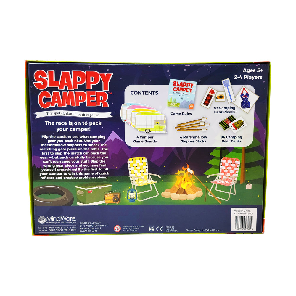 Alternative view of Slappy Camper Family Board Game by MindWare