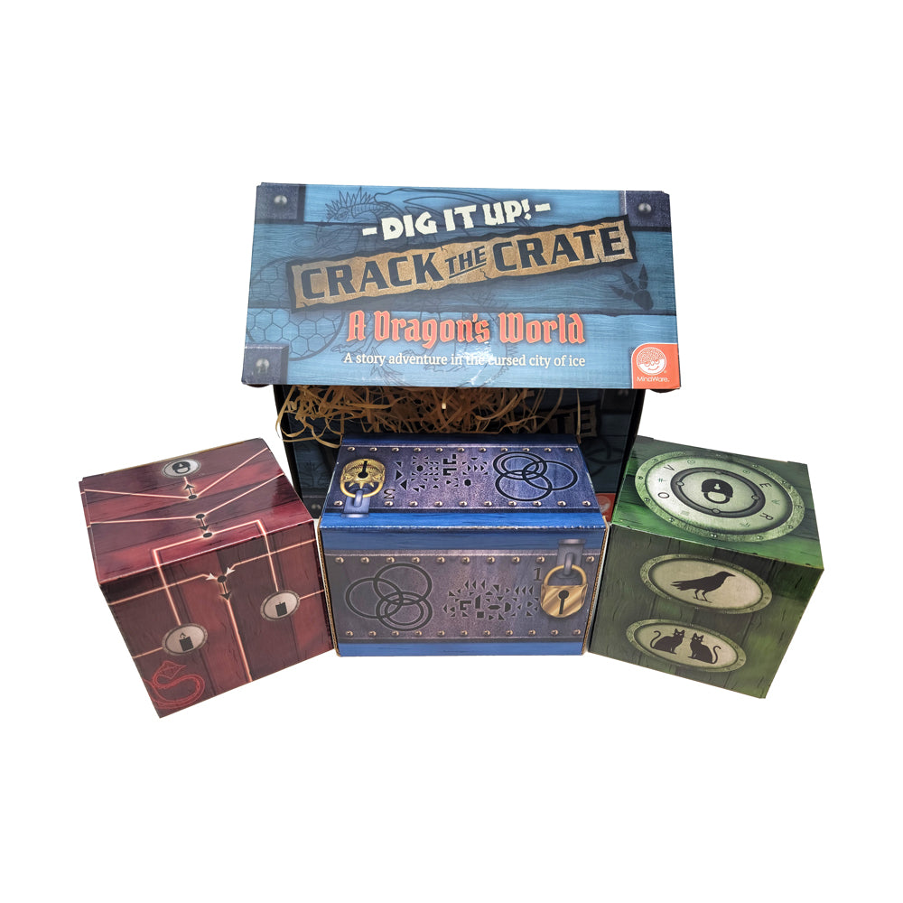 MindWare Dig It Up! - Crack the Crate: Dragon's World Excavation Kit - Image 3