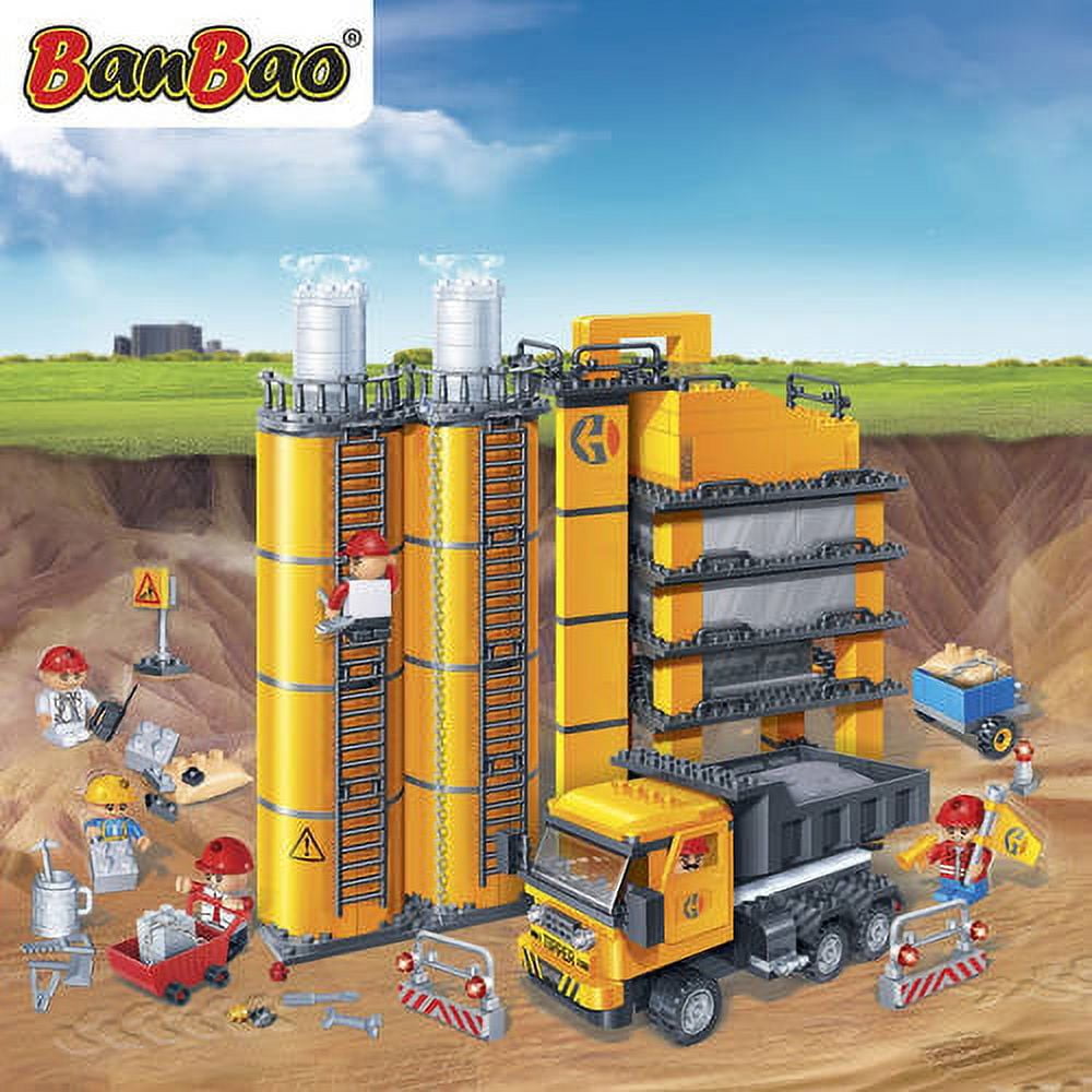 Alternative view of BanBao Construction Refinery 552-Piece Building Set