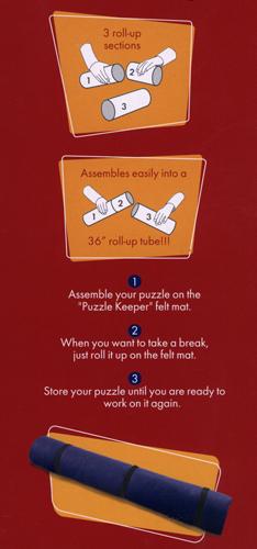 Puzzle Keeper Jumbo Puzzle Roll Up Mat - Image 2