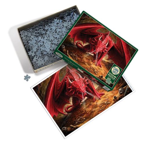 Cobble Hill Dragon's Lair Fantasy Jigsaw Puzzle - 1000 pc - Image 3