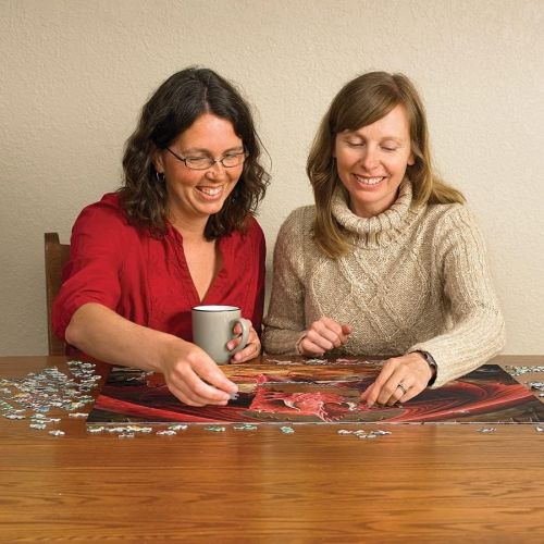 Cobble Hill Dragon's Lair Fantasy Jigsaw Puzzle - 1000 pc - Image 4