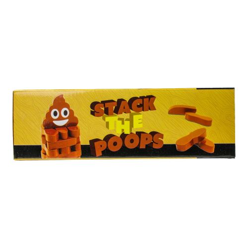 Stack the Poops Wooden Tower Game - Family Fun with a Twist - Image 3