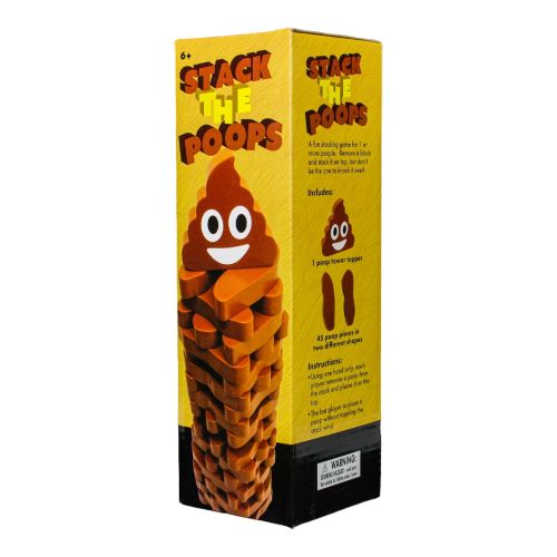 Stack the Poops Wooden Tower Game - Family Fun with a Twist - Image 10