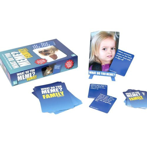 Alternative view of What Do You Meme? Family Edition Hilarious Meme-Making Card Game