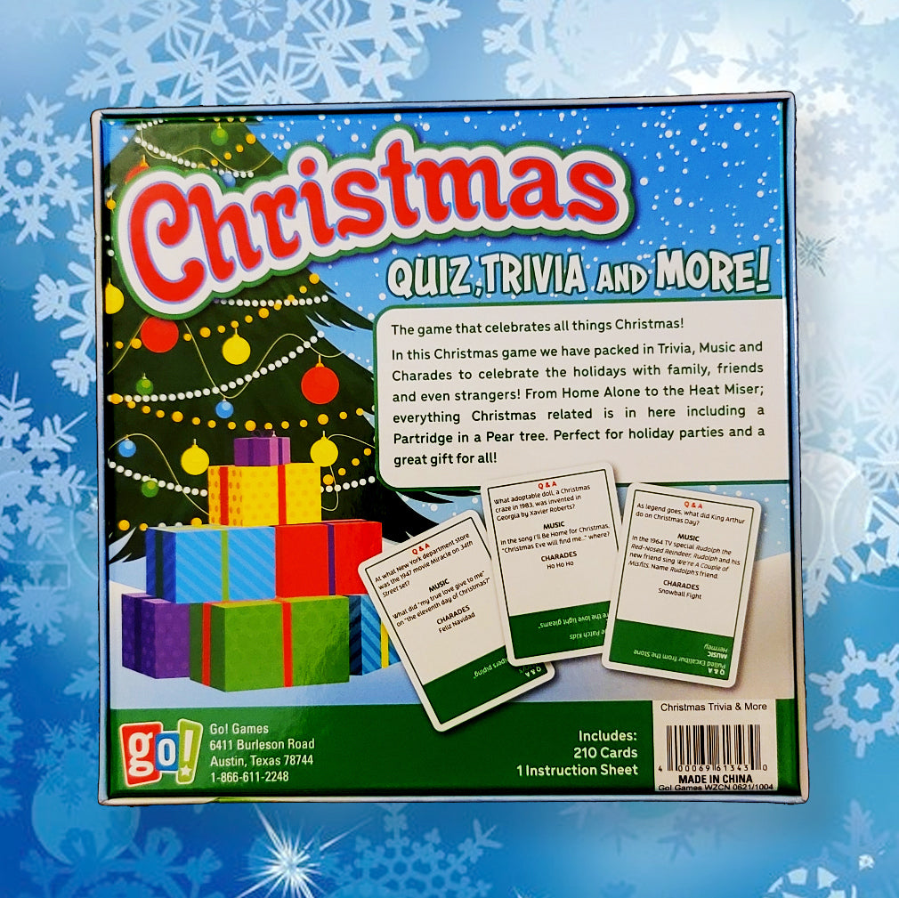 Alternative view of Go! Games Ultimate Christmas Trivia & More Game