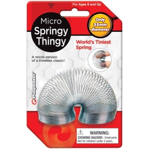 World's Tiniest Springy Thingy: Pocket-Sized Bouncing Fun