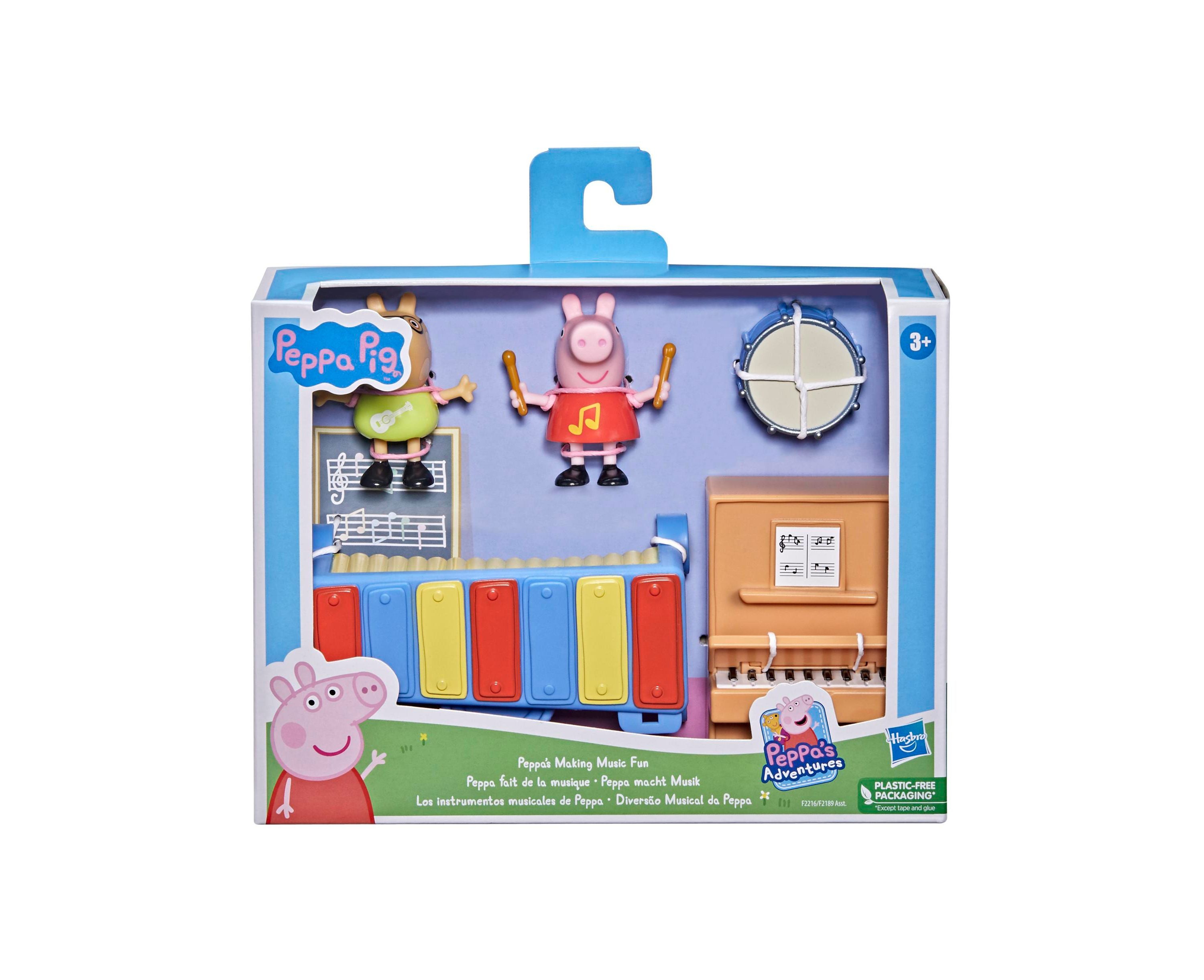 Hasbro Peppa Pig Music Making Fun Playset - 7 Piece Set - Image 3