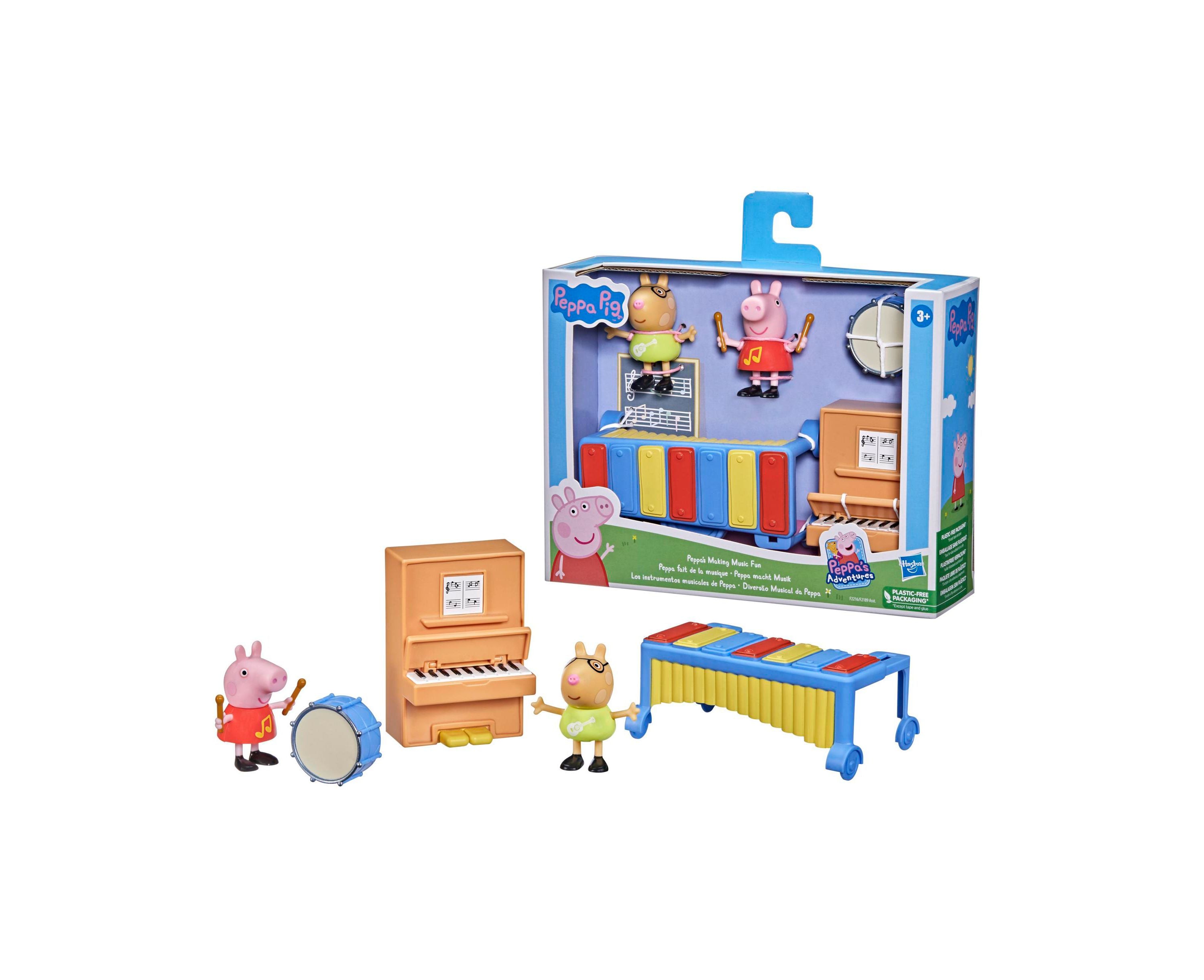 Hasbro Peppa Pig Music Making Fun Playset - 7 Piece Set - Image 4