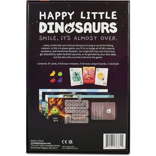 Happy Little Dinosaurs Base Game Family Board Game - Image 2