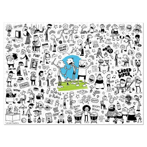 Diary of a Wimpy Kid Class Characters Jigsaw Puzzle - 500 pc - Image 2