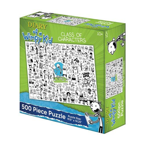 Diary of a Wimpy Kid Class Characters Jigsaw Puzzle - 500 pc - Image 3