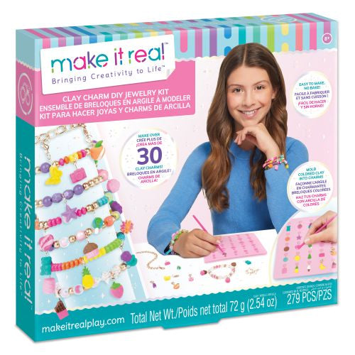 Clay Charm Factory Complete DIY Jewelry Making Kit