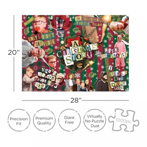 A Christmas Story Dare Jigsaw Puzzle - 1000 pc - Image 4