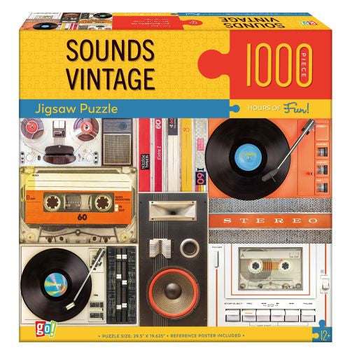 GC Retro Vinyl Record Jigsaw Puzzle - 1000 pc