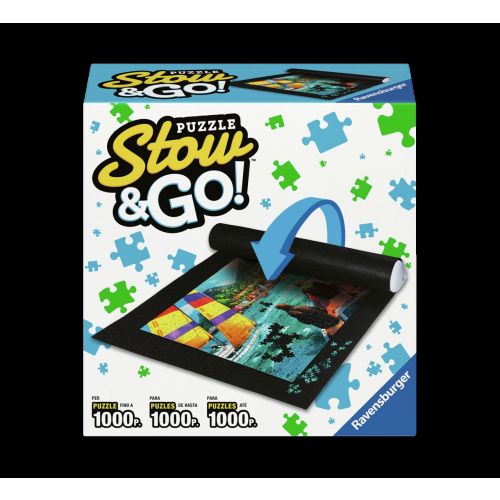 Puzzle Stow & Go Mat with Secure Strapping System