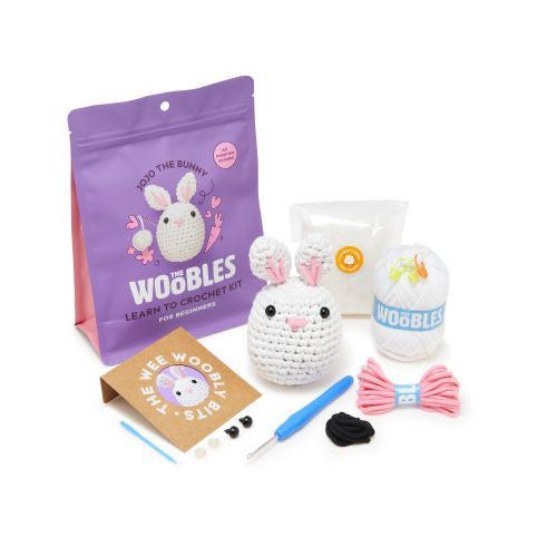 Woobles Bunny Beginner-Friendly Crochet Kit - Image 3