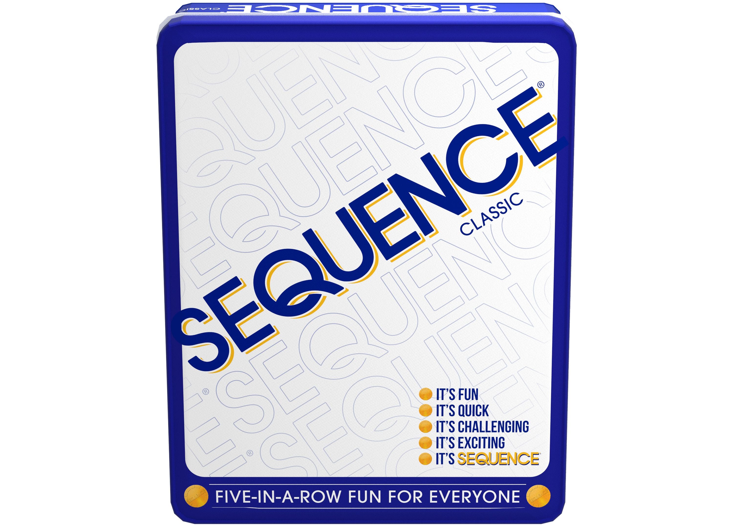 Alternative view of Sequence Strategy Board Game in a Collector's Tin